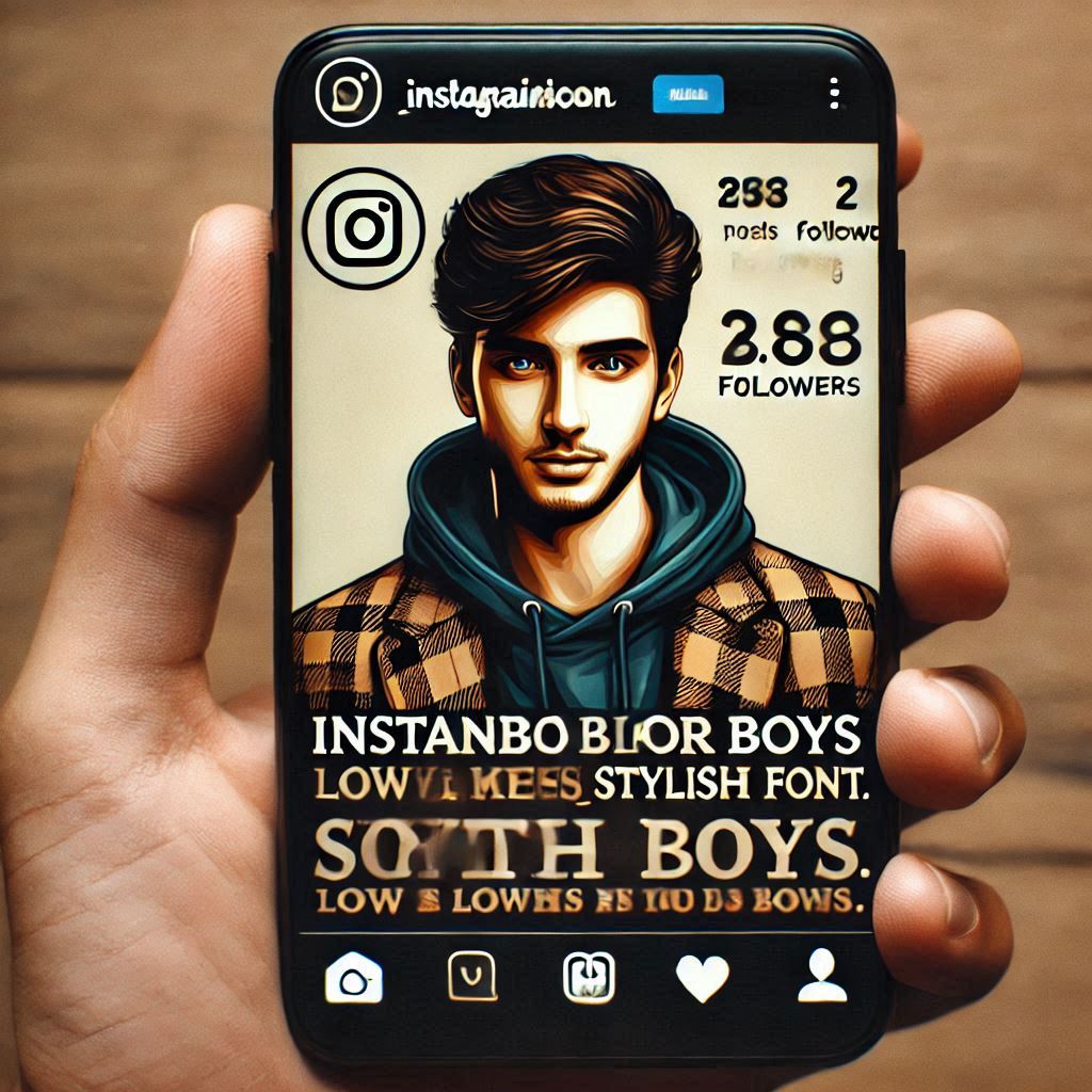 Motivational Instagram Bio for Boys Stylish Font