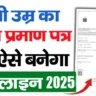 Birthday Certificate Kaise Banaye 2025-जन्म प्रमाण पत्र ऑनलाइन कैसे बनाएं