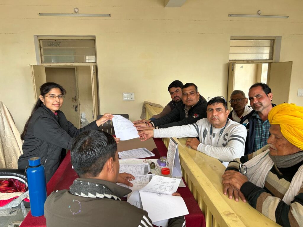 Bharatpur News:Demand to upgrade Sub Tehsil Office Lakhanpur to Tehsil Office, memorandum submitted