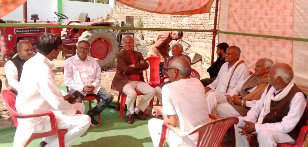 पूर्व मंत्री व भरतपुर विधायक डॉ. सुभाष गर्ग एक दिवसीय दौरे पर आये भरतपुर