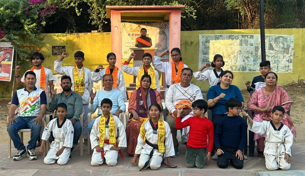 Bharatpur News: अंतरराष्ट्रीय महिला दिवस पर जयशंकर टाईगर संस्थान ने मातृशक्ति के चरणों में किया नमन।