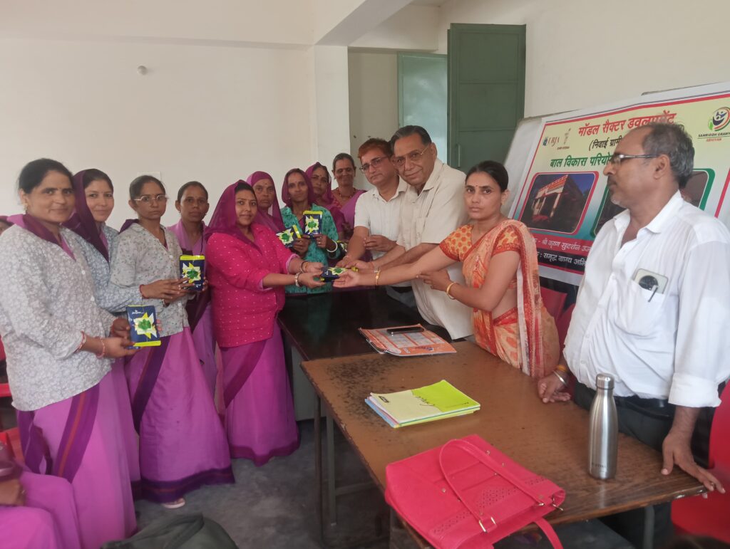 समृद्ध ग्राम्य विकास अभियान बनाएगा निवाई ग्रामीण को आंगनवाड़ी मॉडल सेक्टर