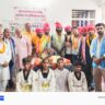 अंतरराष्ट्रीय ताइक्वांडो में गोल्ड जीतकर लौटे आकाश शर्मा का भव्य स्वागत, कॉलोनीवासियों ने बांधे जीत के फूल