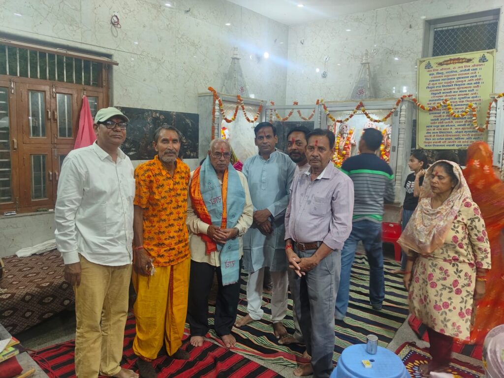 Bharatpur News: Mass Hanuman Chalisa and Bajrang Baan recitation organized for world peace