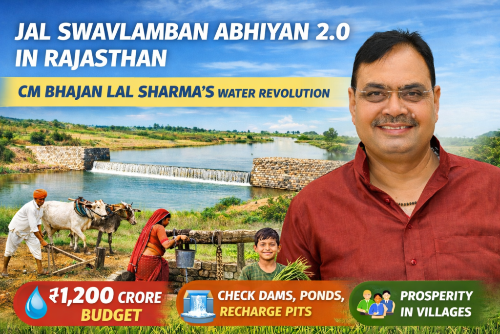 CM Bhajanlal Sharma's big move: ₹11,200 crore water revolution: Rajasthan becoming water self-sufficient
