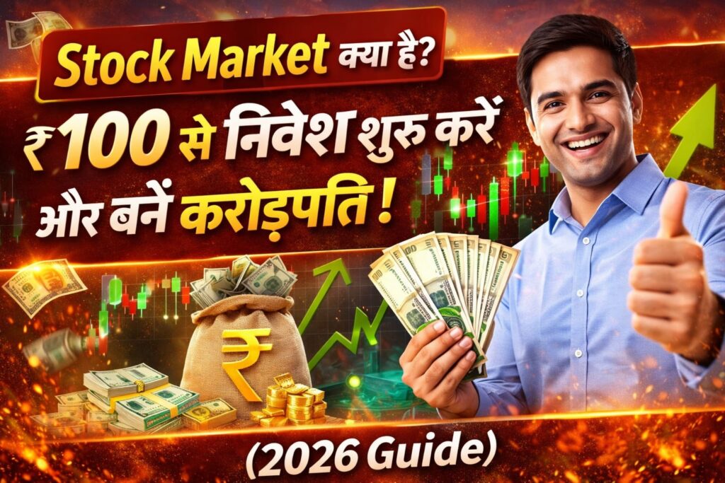 What is Stock Market? Start Investing with ₹100 and Become a Millionaire (2026 Guide)