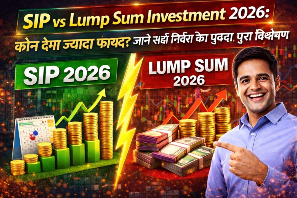 SIP vs. Lump Sum Investment 2026: Which one will yield the most returns? Learn the full analysis of the right investment.