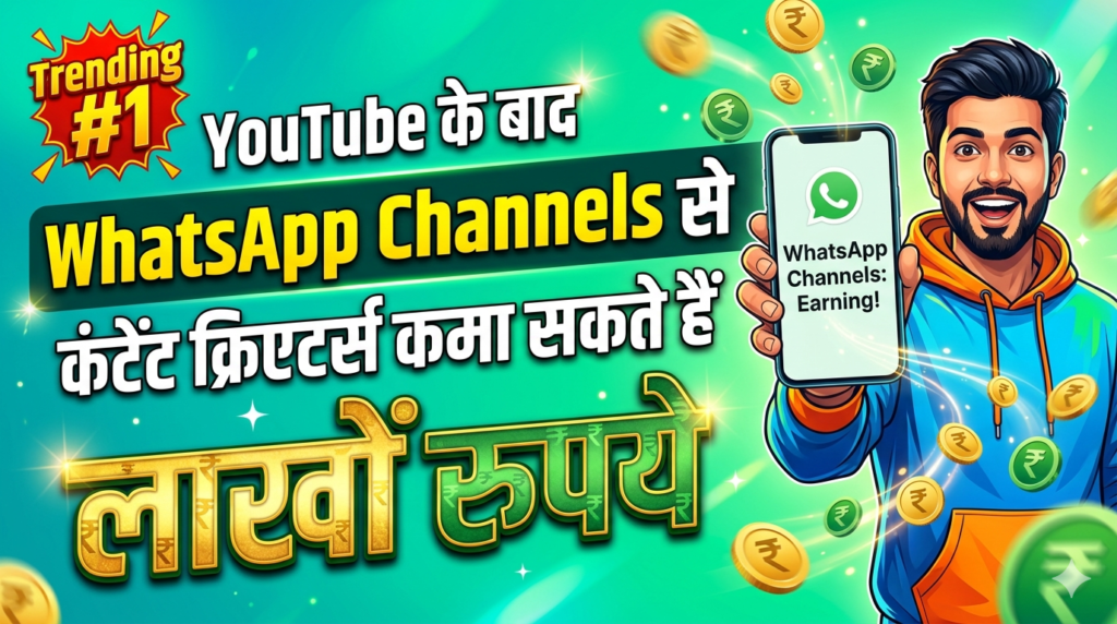 After YouTube, content creators can now earn lakhs of rupees a month from WhatsApp channels.