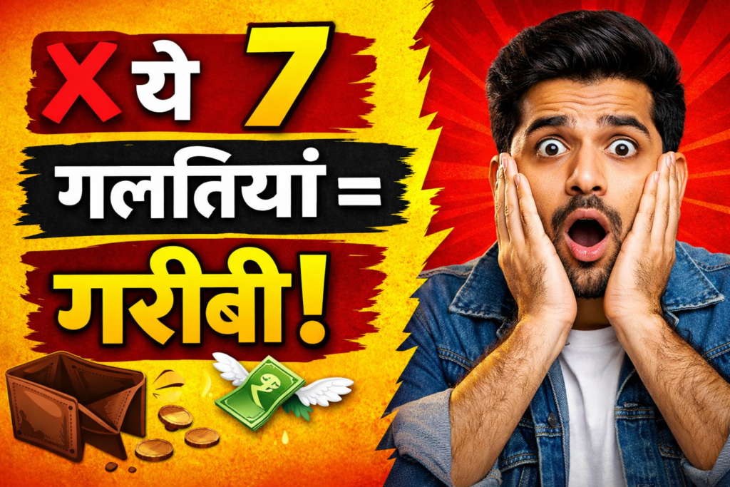 These 7 Financial Mistakes Can Make You Poor