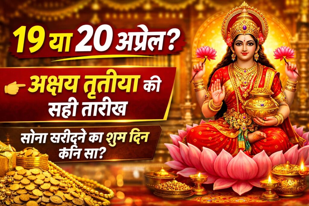 Akshaya Tritiya 2026: April 19 or 20? Know the correct date, auspicious time, puja method and the right time to buy gold